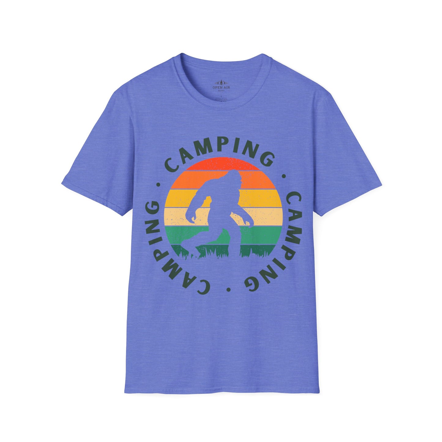 Camping Bigfoot T-Shirt