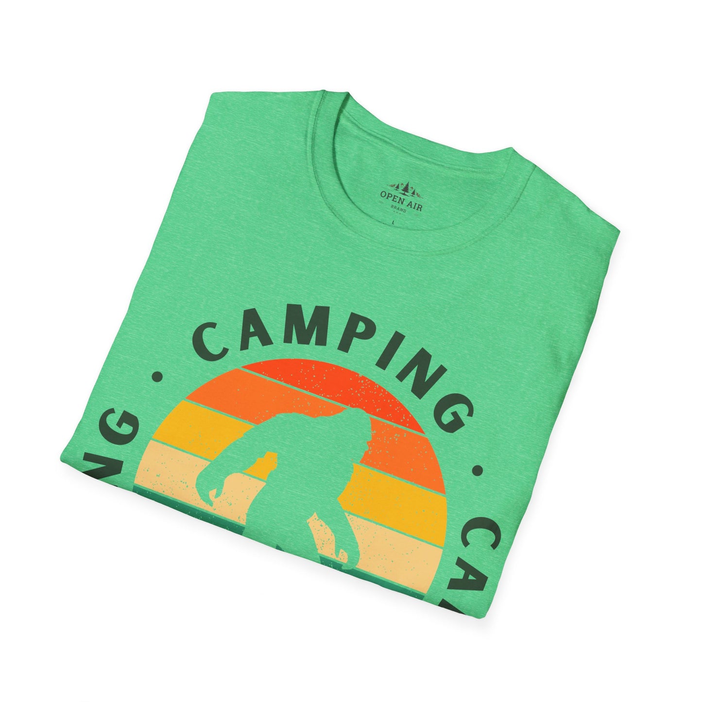 Camping Bigfoot T-Shirt