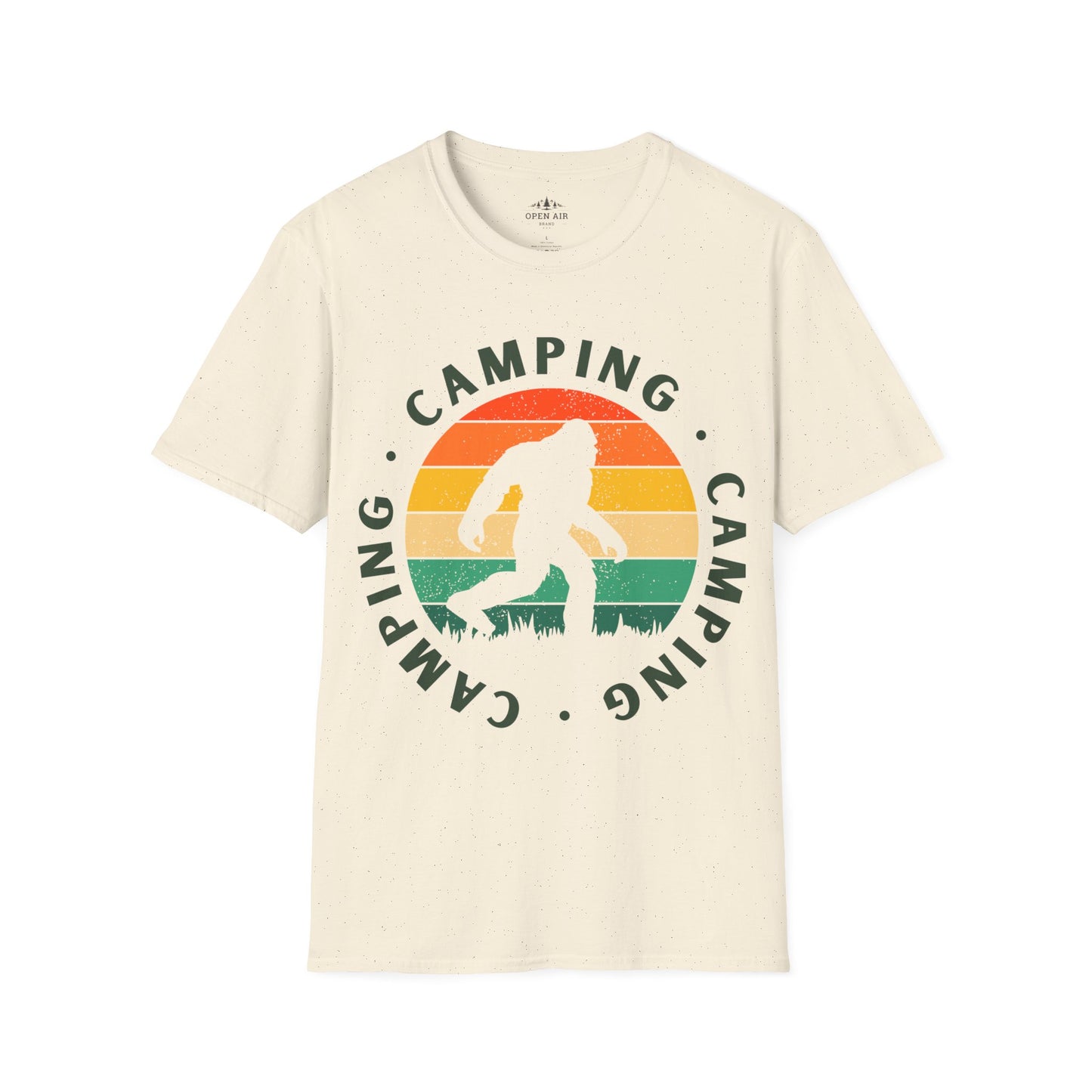Camping Bigfoot T-Shirt
