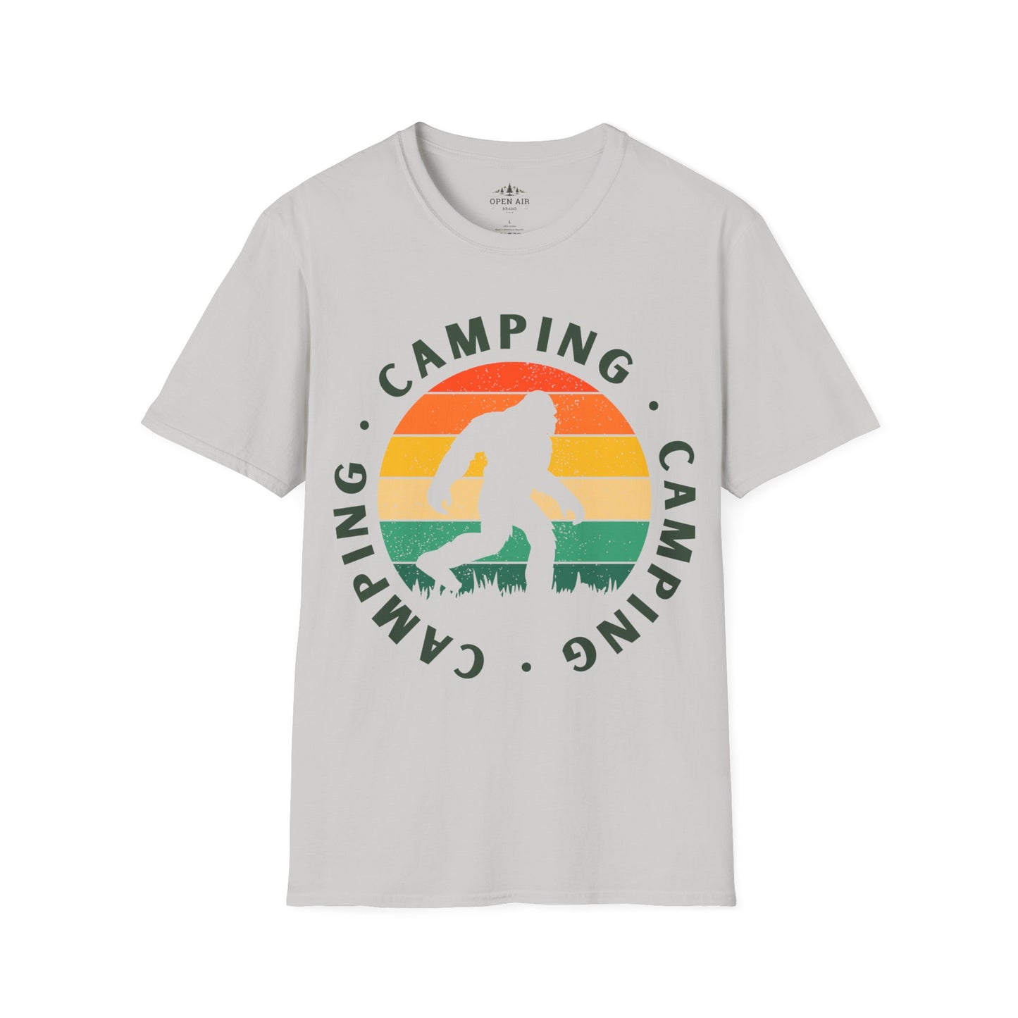 Camping Bigfoot T-Shirt