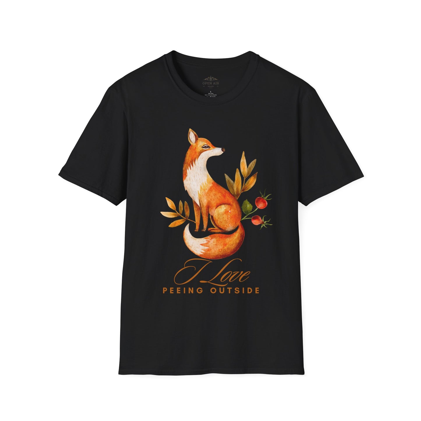 I love Peeing Outside Fox T-Shirt