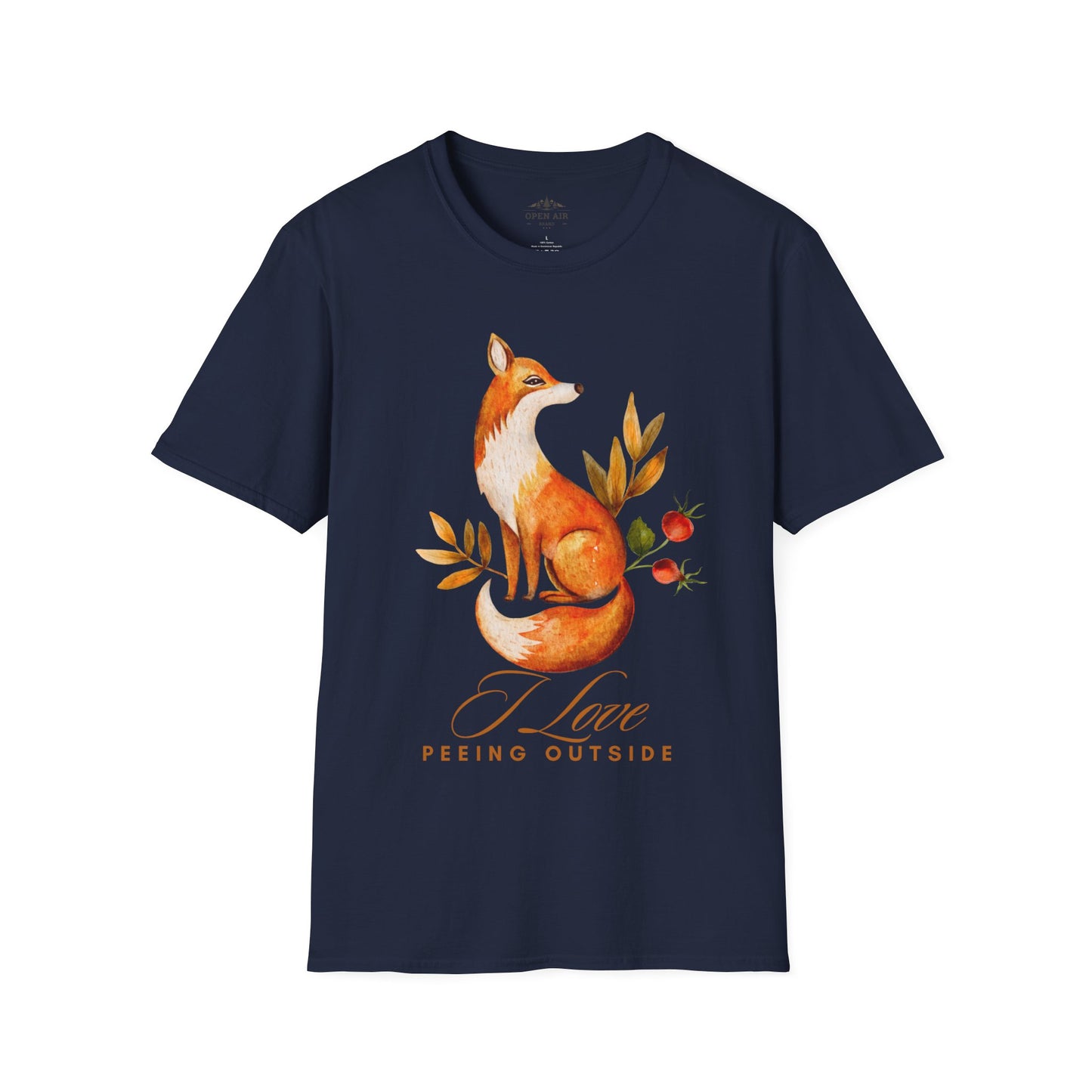 I love Peeing Outside Fox T-Shirt