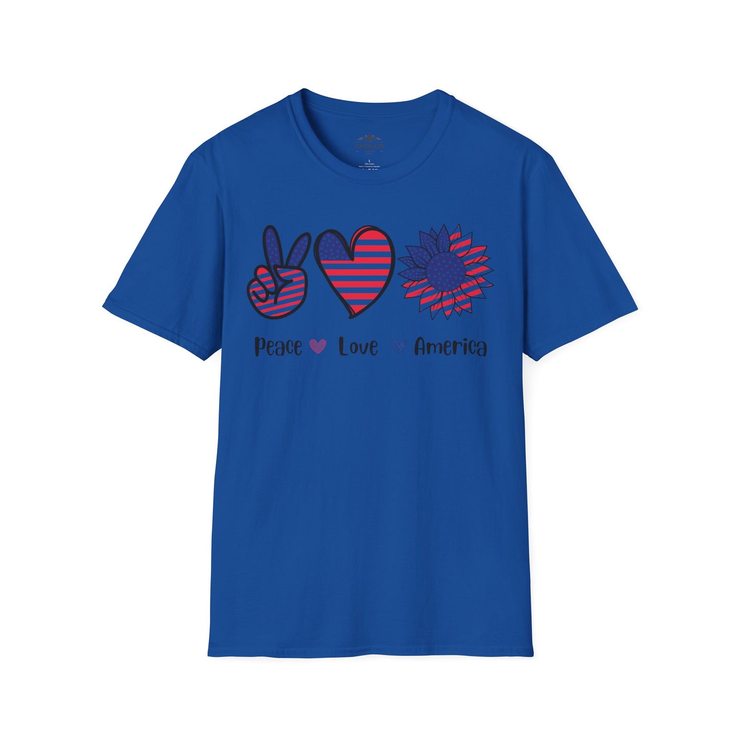 Peace Love America T-Shirt
