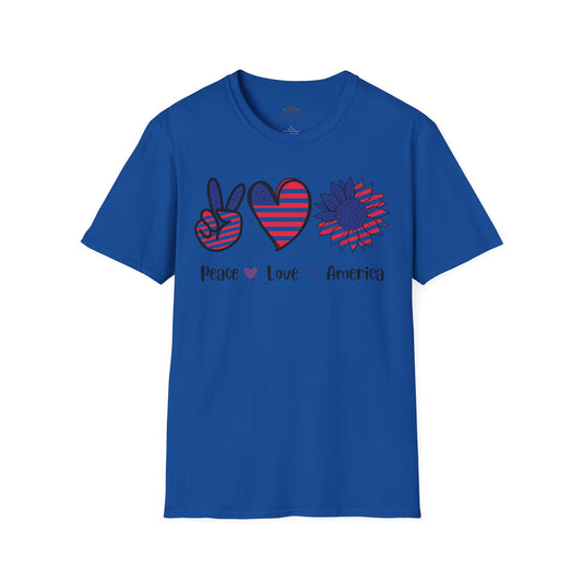Peace Love America T-Shirt